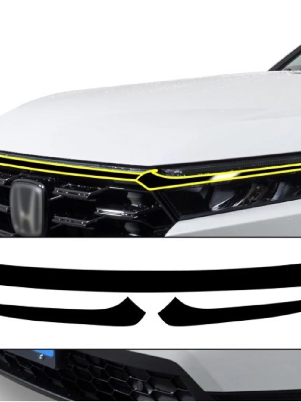 BOGAR TECH DESIGNS for Honda CR-V 2023-2026 Front Chrome Delete